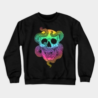 Octopus Tentacles Skull Crewneck Sweatshirt